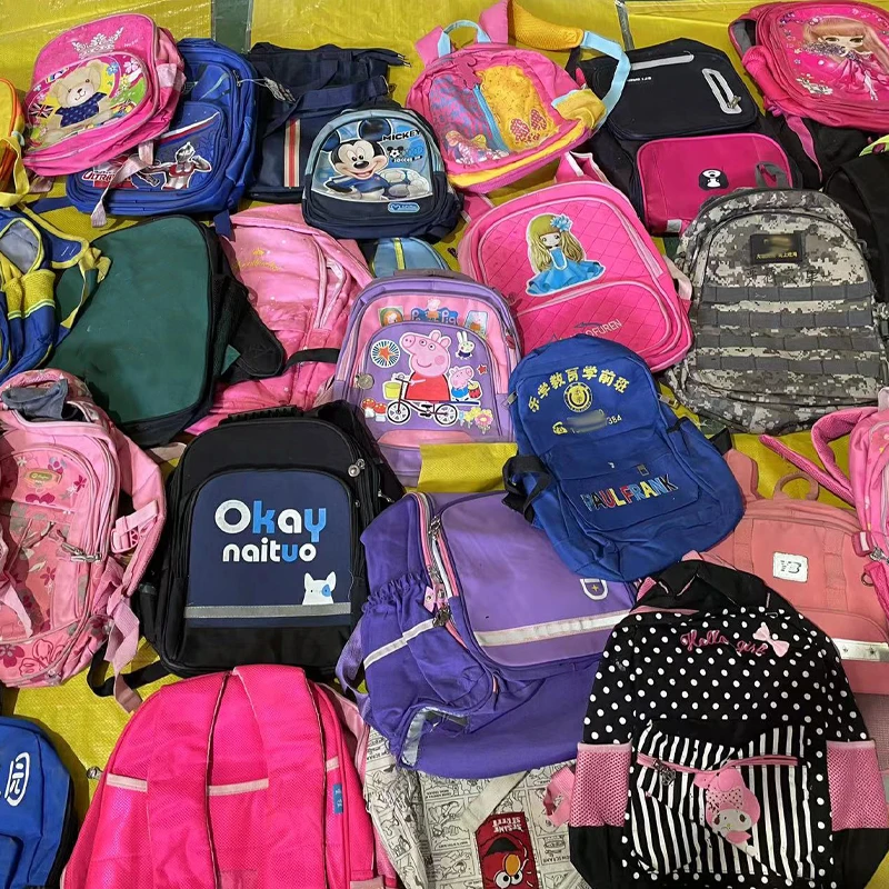 

Wholesale Second Hand Bags Used Ladies Handbags Backpacks Schoolbags in Bales 25KG