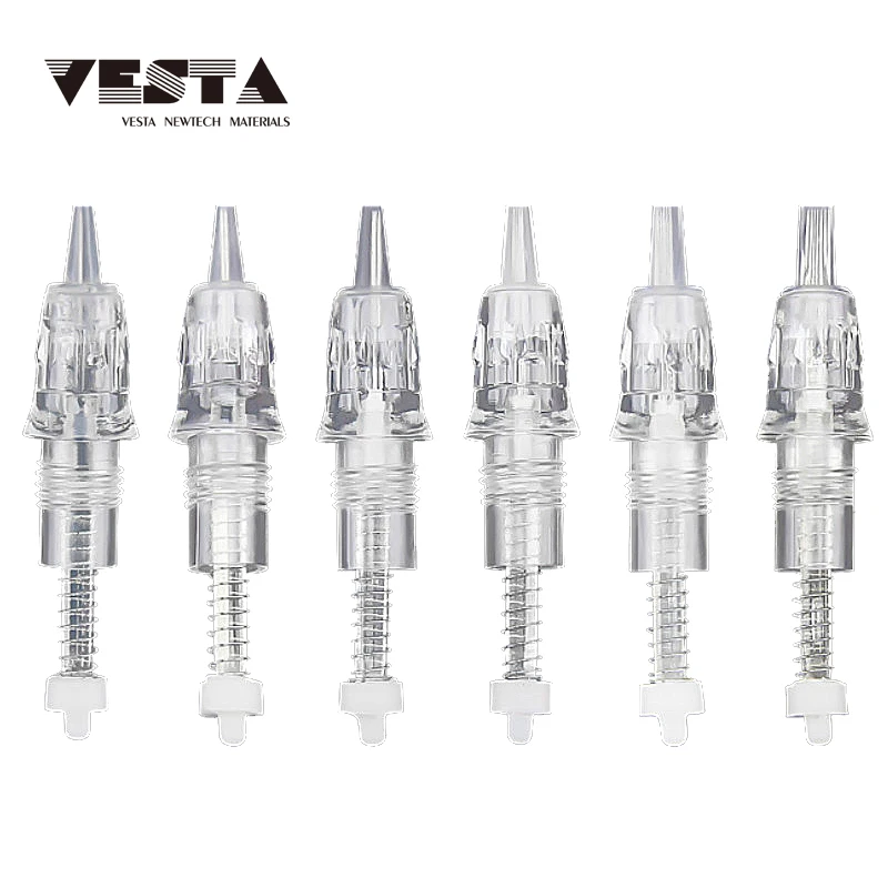 

Vesta Wholesale Home Use pmu needle2 Tattoo Needles Chinese Sharp pmu Cartridge Needles, White