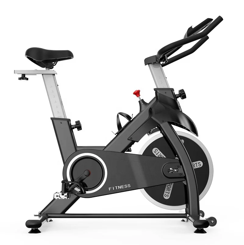 

professional body fit gym master indoor cycling exercise fitness equipment gym spinning bike, White, black