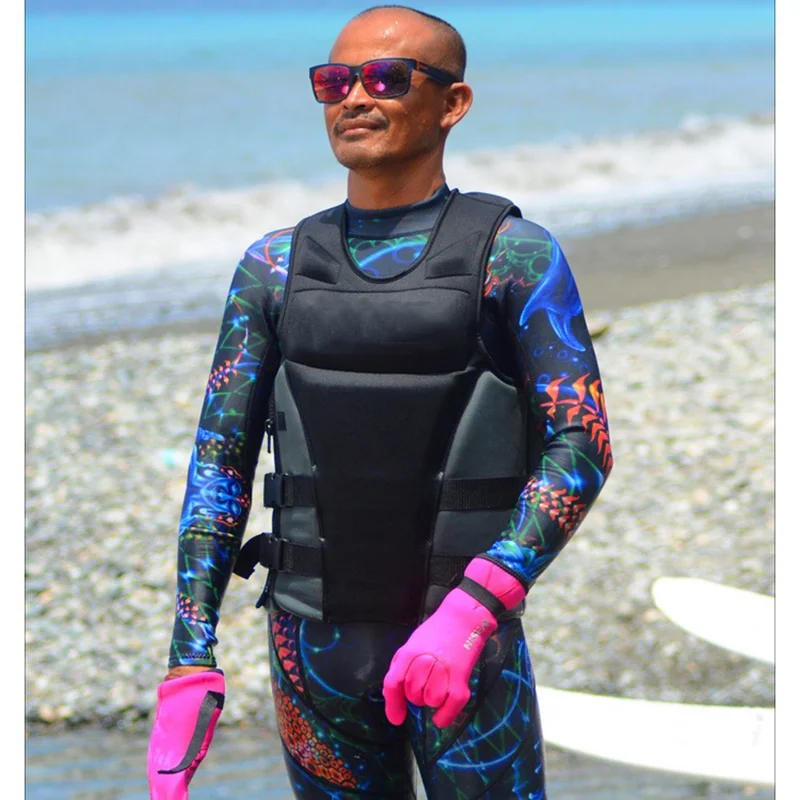 
Best quality life vest for surfing sports swimming water park marine inflatable life jacket 