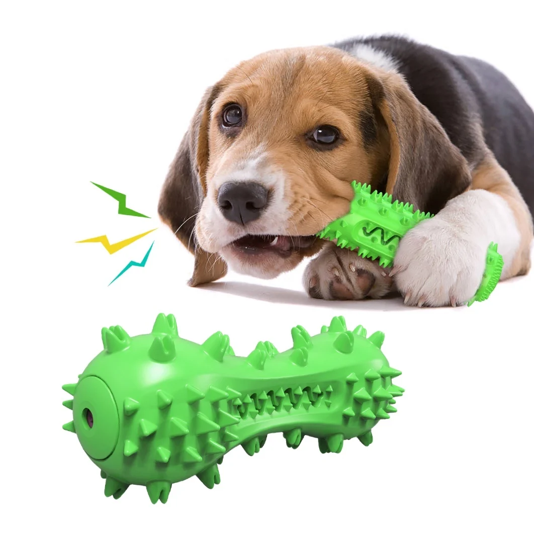 

Ultra Durable Non-Toxic Dog Chew Toys Feeder Teeth Cleaning Aggressive Rubber Dog Bone Toy Dog Chew Toy, Accept customized