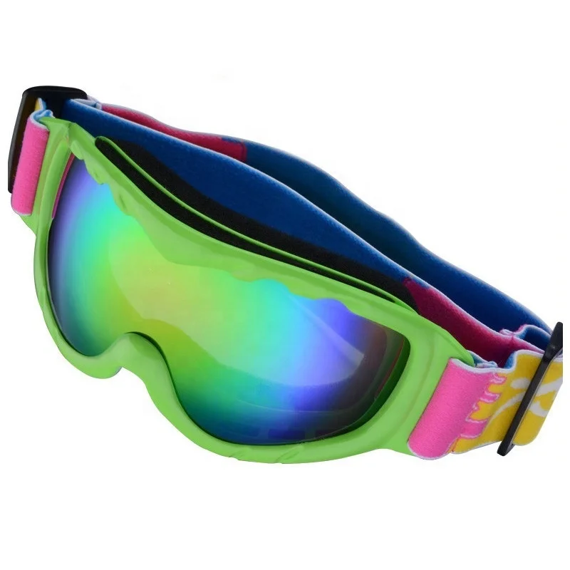 

Children's new skiing goggles outdoor children ski goggles double fog-proof kids sports ski goggles