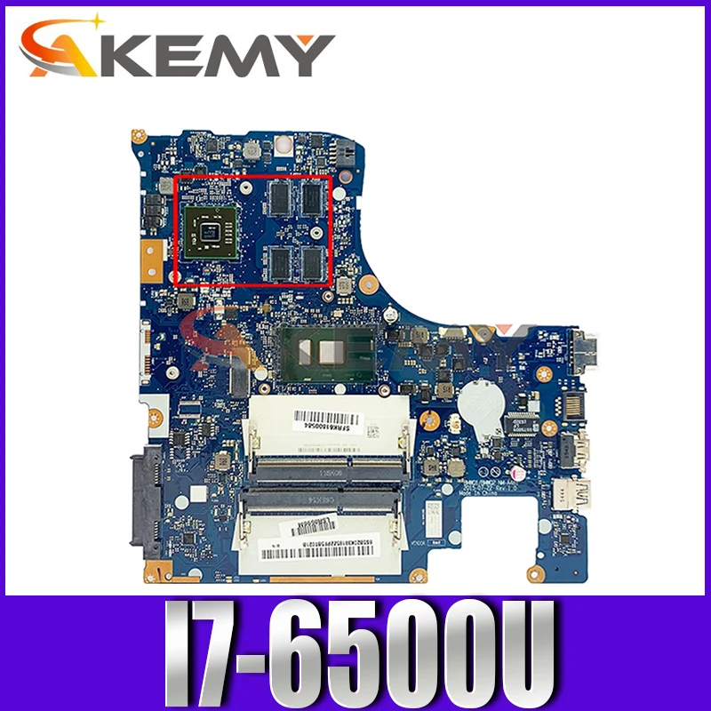 

Laptop motherboard For Ideapad 300-15ISK I7-6500U Mainboard 5B20K38181 NM-A481 SR2EZ 216-0867030 DDR3