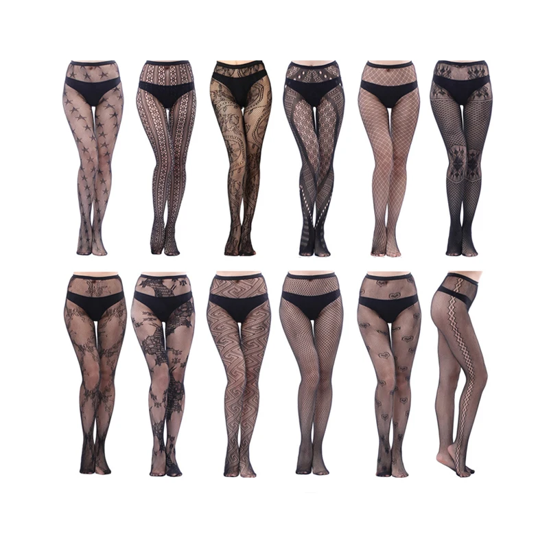 

Fishnet Lace Stocking Tights Extended Sizes