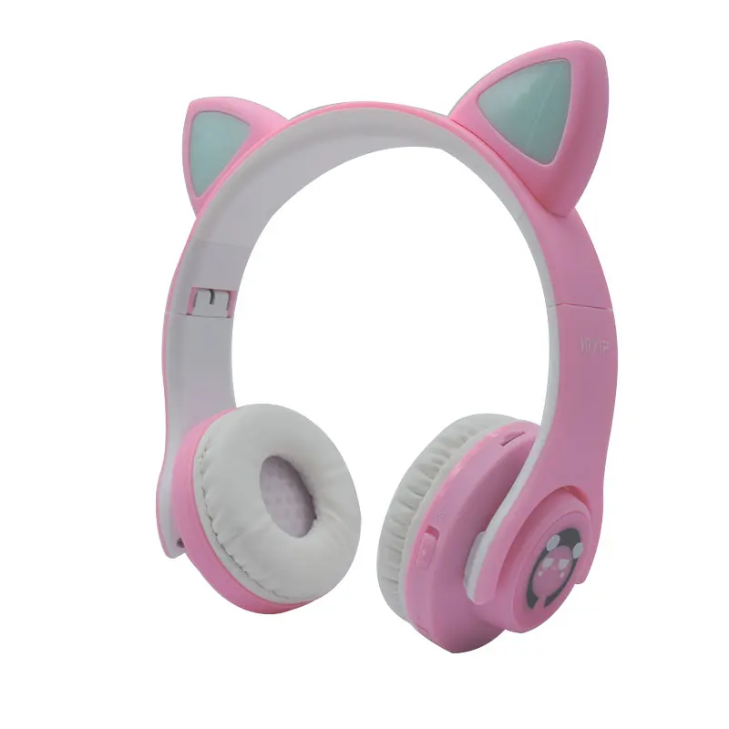 

Foldable Sports Stereo Headphone Cat Ear Luminous Wireless Wireless Headset