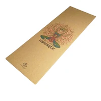 

Luxury Cork Natural Rubber Organic Non Toxic Yoga Mat
