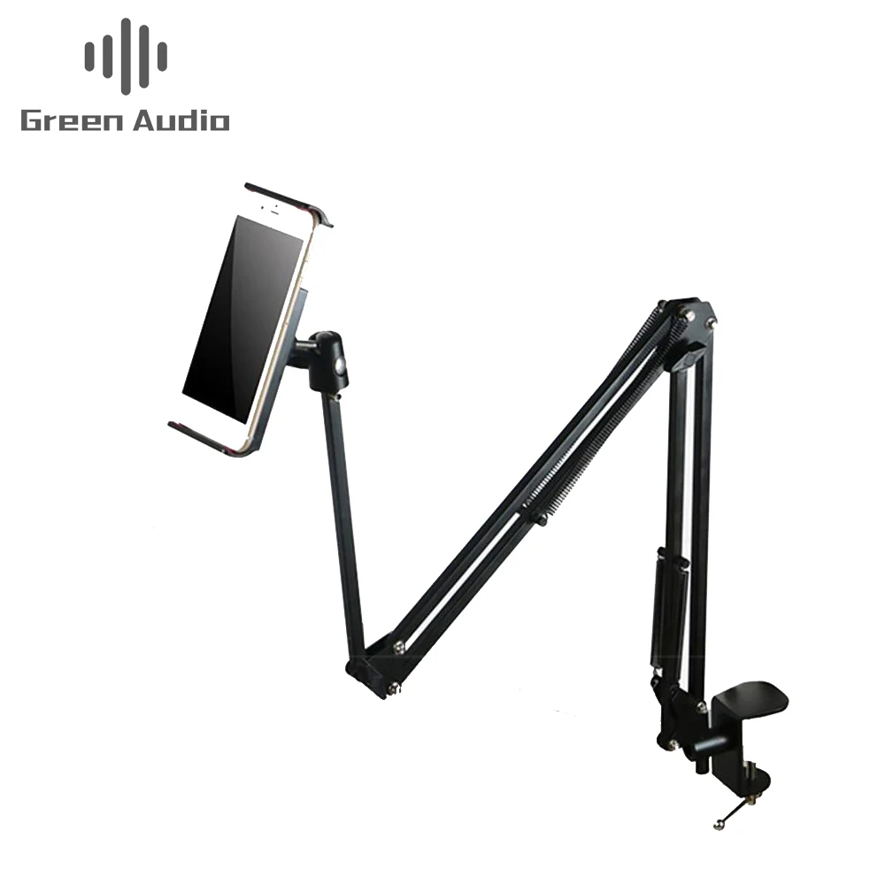 

GAZ-35B Adjustable Telescopic lpad Stand Wall Mount Removable lpad Bracket Arm Stand Holder, Black