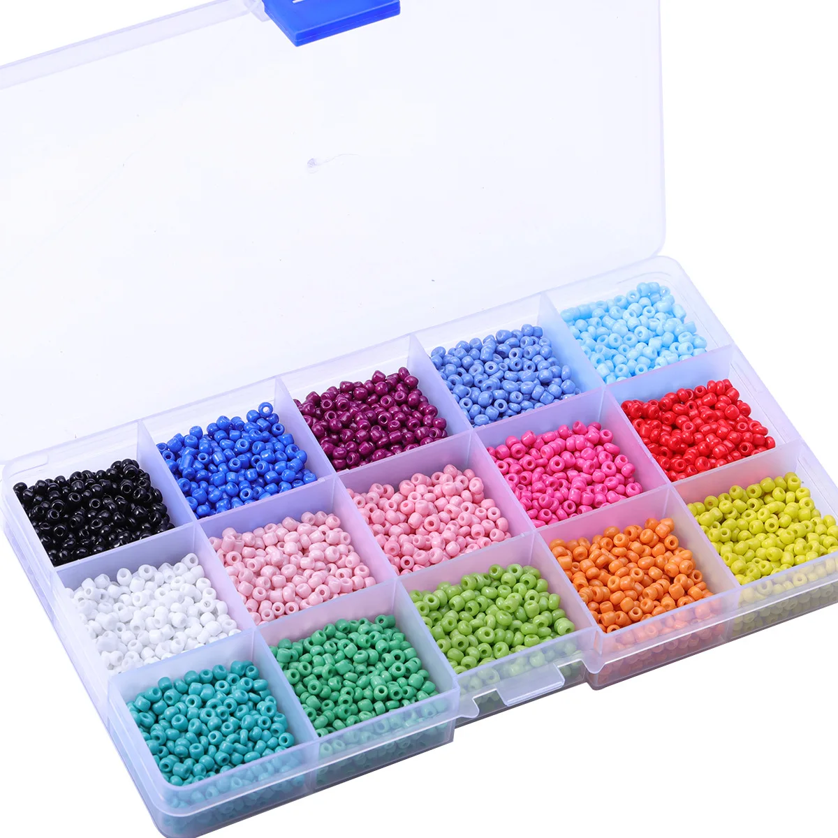 

Soild Glass Czech Seed Spacer beads For jewelry handmade DIY Bracelets, Mixed