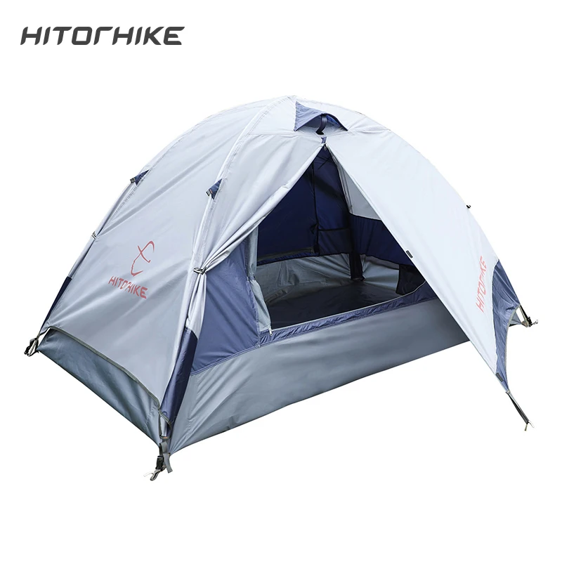 

Hitorhike 2-3 Person Camping Tent Ultralight Easy Set Up and Carry Family Tent Backpacking Tent, Navy blue