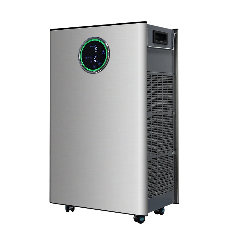 

Hepa Filter Home Large Humidifier Household Negative Ion Ozone Ionizer Price Factory Ultraviolet Air Purifier, Oem color