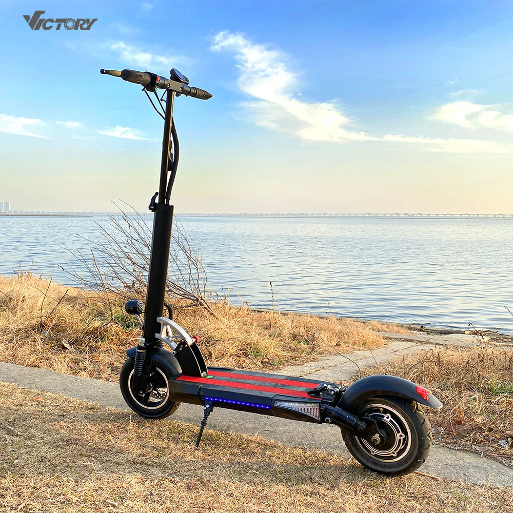 

Innovation Product Fast Speed High Powerful 10'' 500W Foldable EU Warehouse Kugoo M4 Pro Eu Electric Scooter, Black