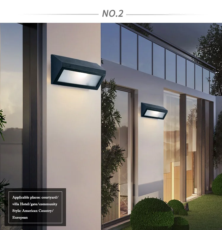 Waterproof Outdoor Lighting 40W LED Wall Pack Exterior Wall Outdoor Wall Lamp