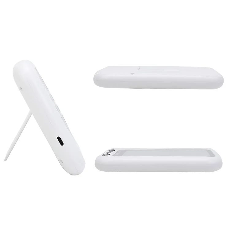 
new two-way voice intercom call infrared night vision 4.3 inch baby monitor with 2 cameras 