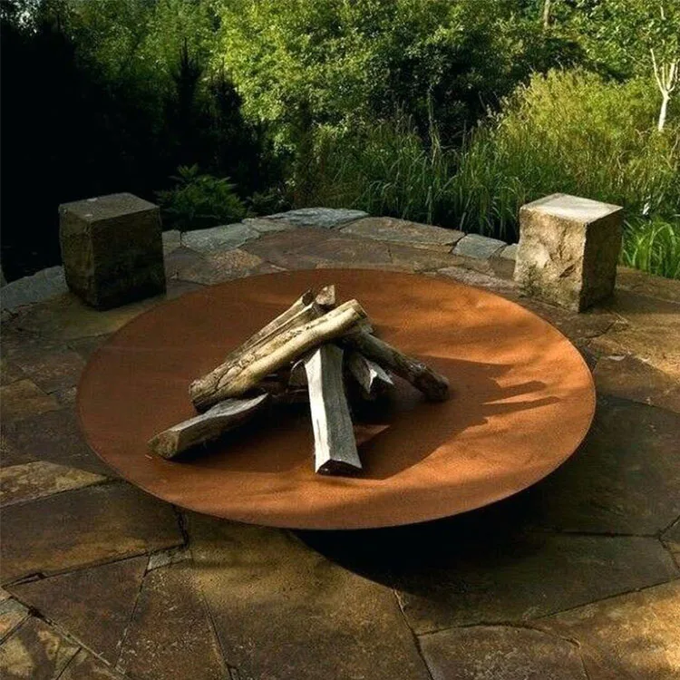 

Wood Burning Rustic Steel Fire Bowl Outdoor Metal Fire Bowls