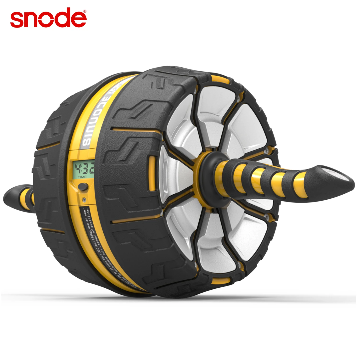 

SNODE S550 AbWheel Abdominal Exercise Core Muscle AbTrainerExercise and Fitness Wheel for Men and WomenHome Gym Workout