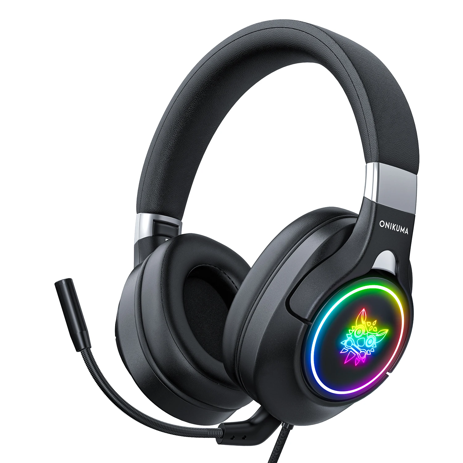 

ONIKUMA K15 New Launched Gaming Headset Wired Stereo Headphone with Microphone and RGB Light