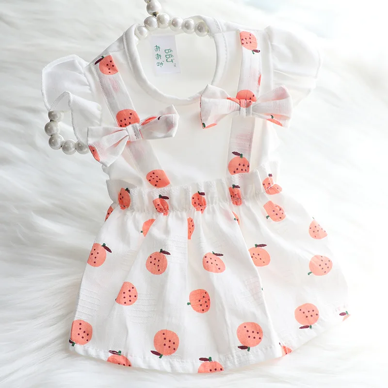 

Denim Dog Dresses for Autumn and Winter Dog Clothes Girl Dog Cat Dress Small Puppy Clothes Poodle Skirt