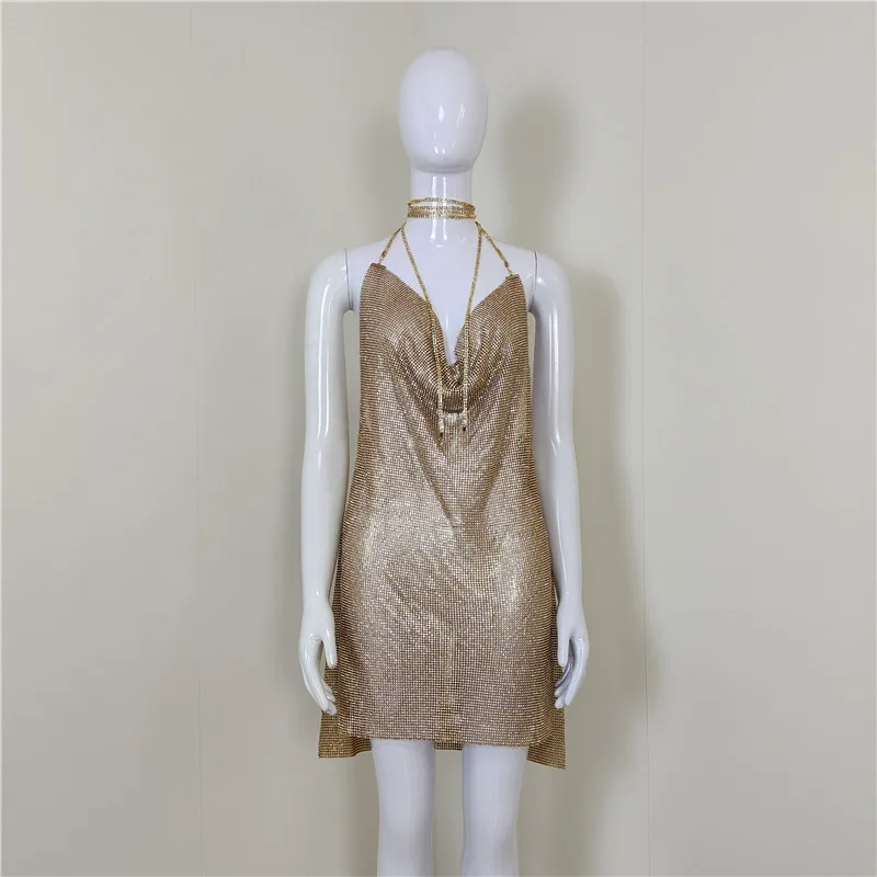 A1753 New Design Dress Diamond Night Club Sexy Dress Wholesale Backless ...
