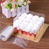 

Transparent Mousse Surrounding Edge Wrapping Tape Cake Dessert Collar Cake Decorating Tools Clear Acetate Roll