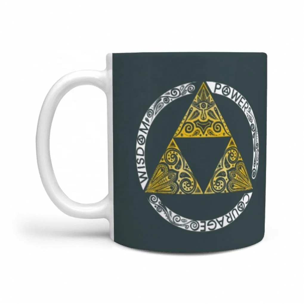 

Wholesale Customized Cute White Stores Simple Style Zelda Mug Mugs With Logo