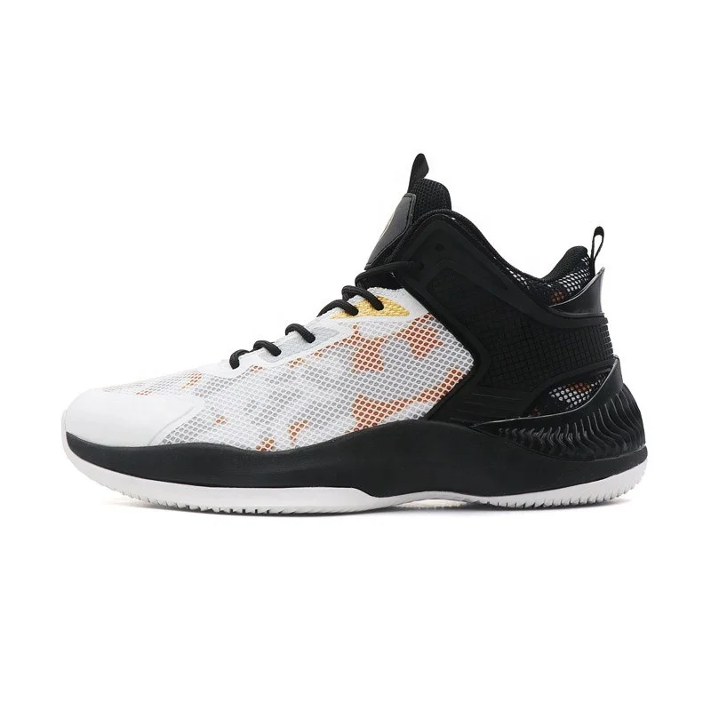 

Fall new basketball shoes men's mesh breathable shock absorption sports basketball boots men's shoes, Picture