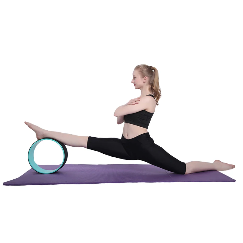 

Ring Slimming Magic Waist Shape Pilates Circle TPE Yoga Fitness Roller Wheel Back Training Tool, Blue,purple,gray,black,pink,ect.