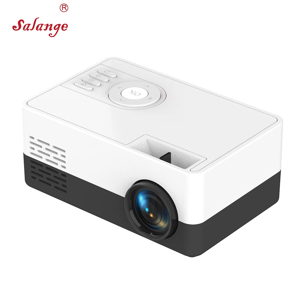 

2020 Salange Wireless Super Mini Projection Projector for Smart Mobile Phone Home TV Beam with 1000 lumens 1080p 4K Projectors