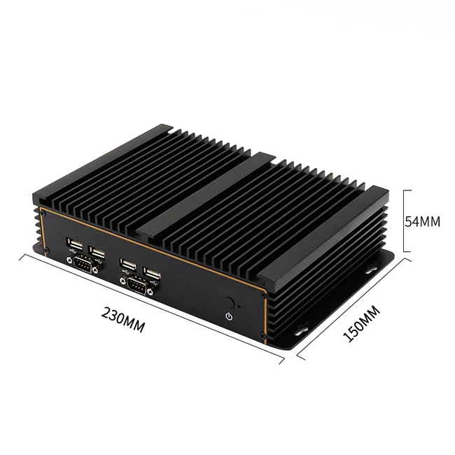 Cheap Price Embedded Industrial Computer I3 6006u Fanless Mini Pc With 