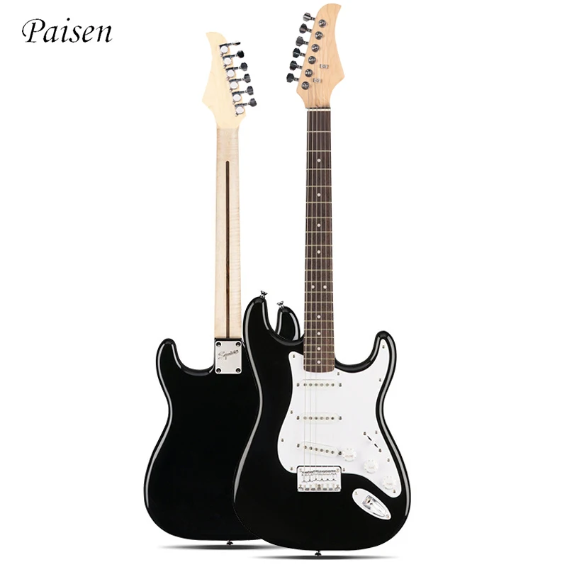 

paisen baratas electrica guitarra basswood 21 taste st rock guitare solo electro electric guitar eletrica made in china