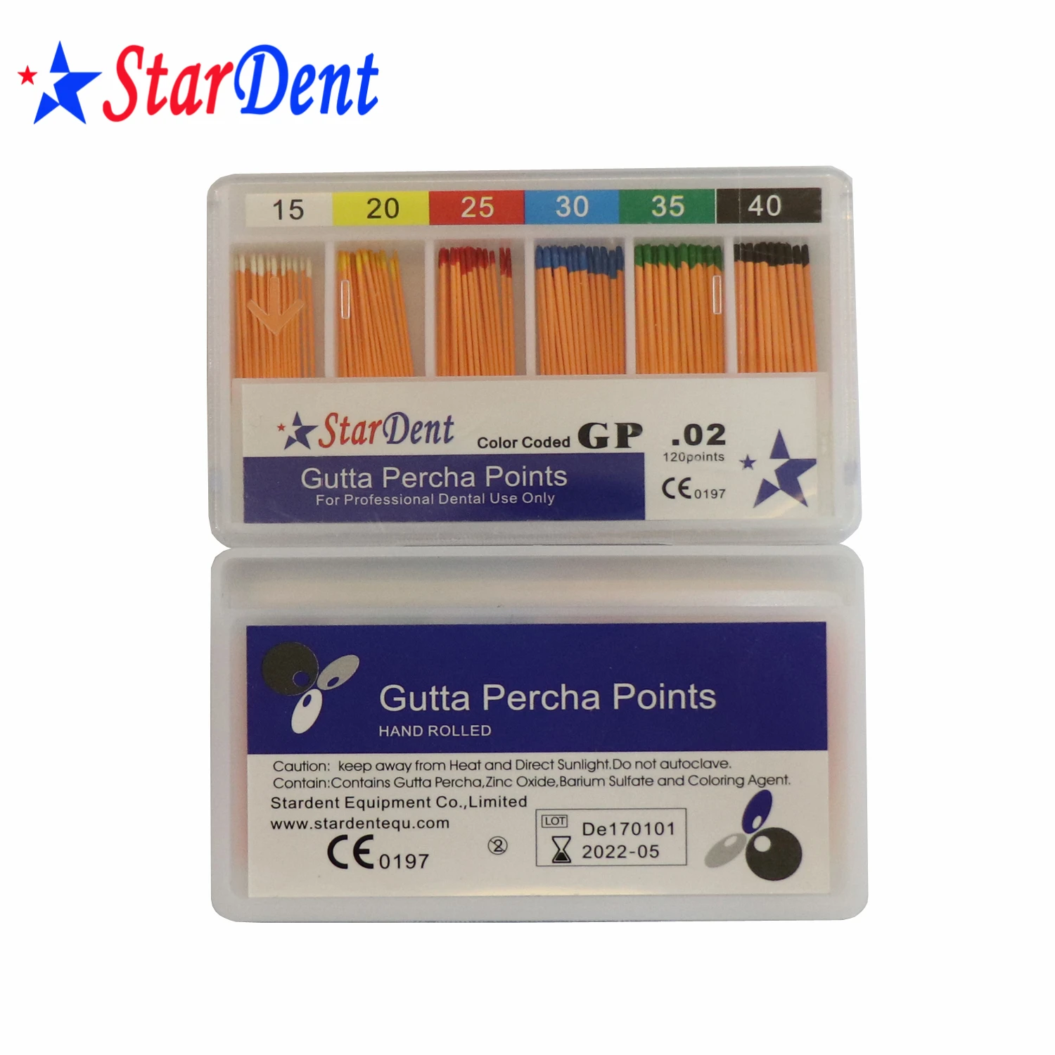 
Original Disposable Dental GP Points/ Gutta Percha Points 