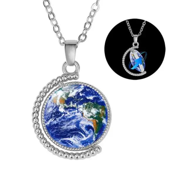 

fancy simple personalized silver blank necklace with 2 alu disc double side,sublimation product