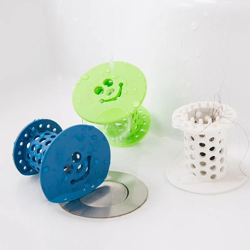 

Bath Stopper Plug Sink Strainer Filter Sewer Dredge Device Shower Hair Stopper Bathroom Drain Hair Catcher Bathroom Accessories, As photo