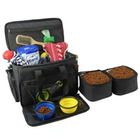 

Small Dog Sport Supplies Kit Toy Dry Food Storage Pet Tote Accessories Dog Travel Bag