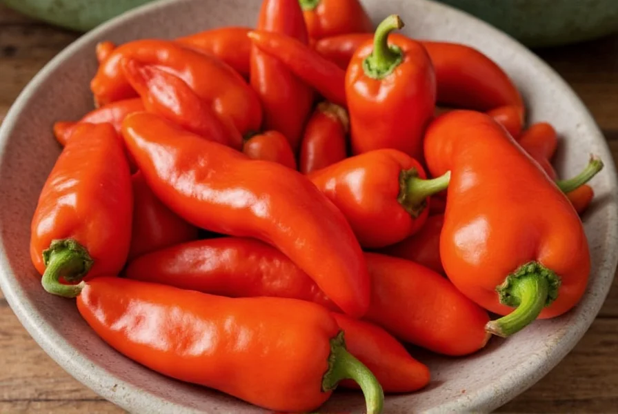 Close-up of Bhut Jolokia Chili