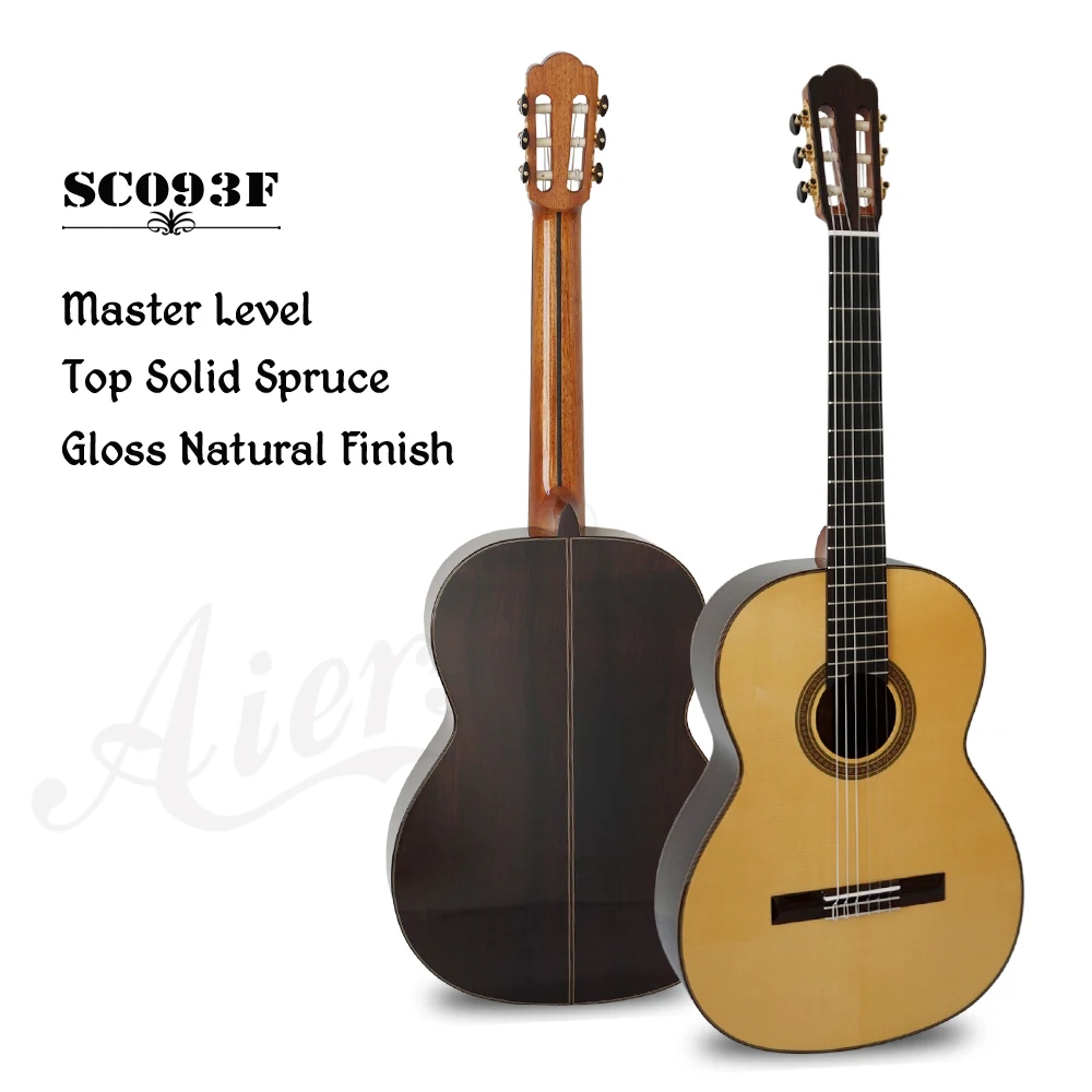 

Aiersi Factory hauser all solid classical guitar for sale