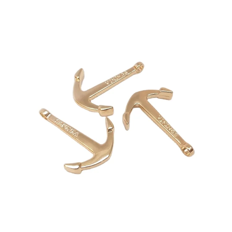 

14K gold plated anchor accessories pendant bracelet connection buckle accessories