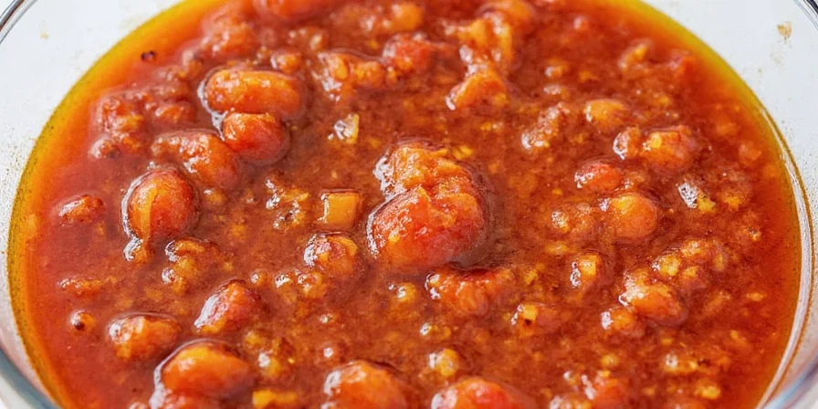 Jars of homemade sweet pepper relish