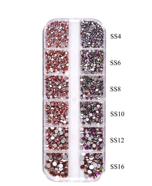 

Honor of crystal New Design Color Different Colors Art Crystal Nail Diamond Accessories Rhinestones For Nails