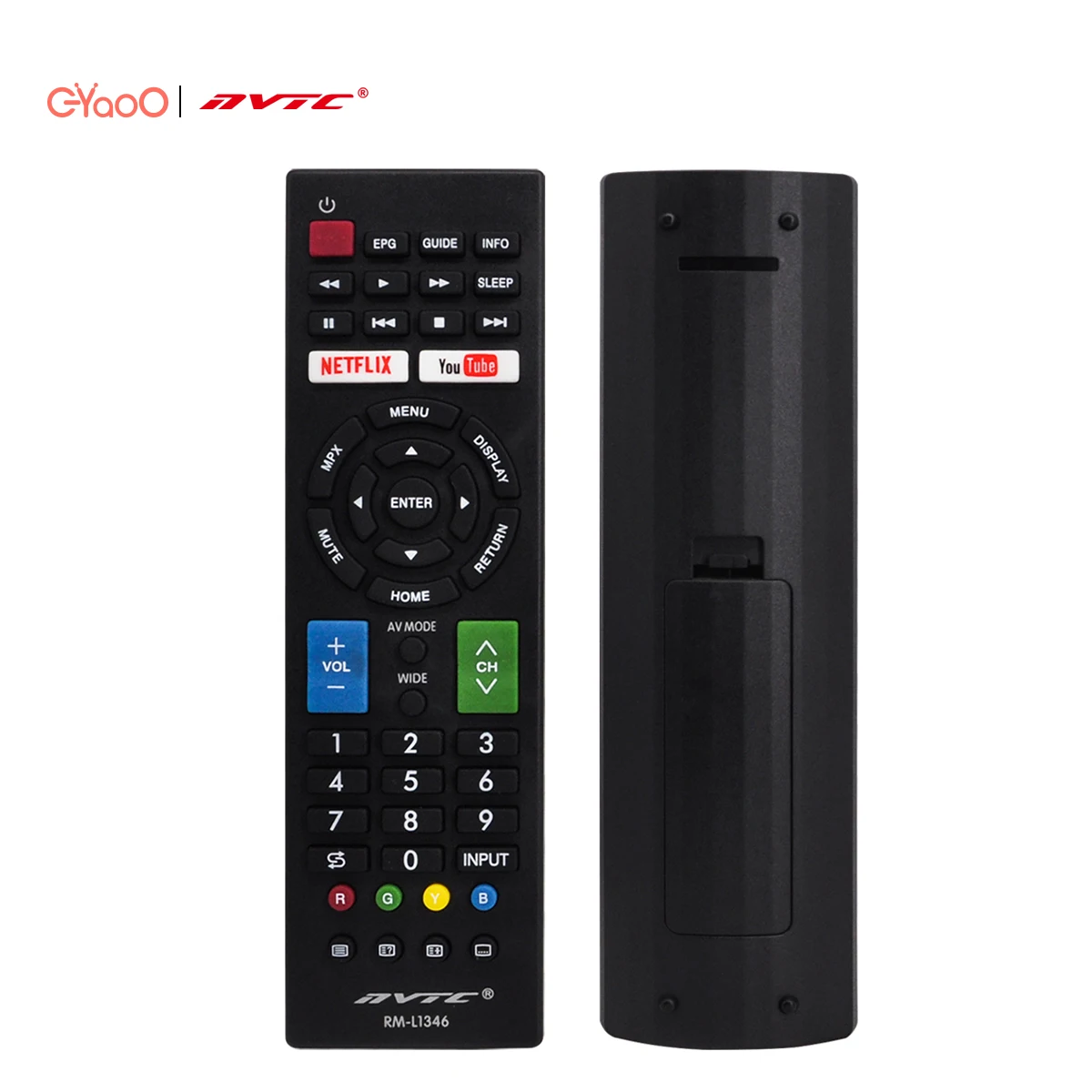 

NVTC RM-L1346 Quatily Assurance Universal Ir TV Remote Control For Sharp LED LCD Smart TV