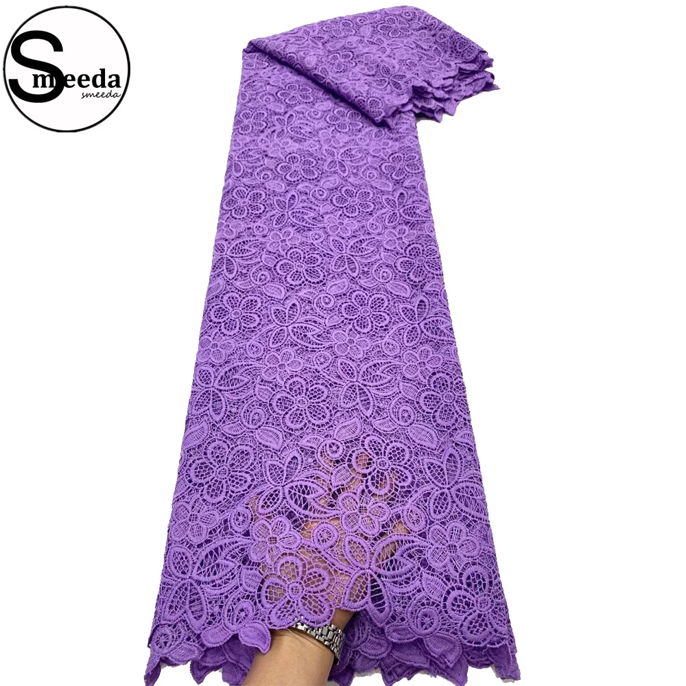 

Smeeda cord guipure lace african cord lace fabric SMD11G021