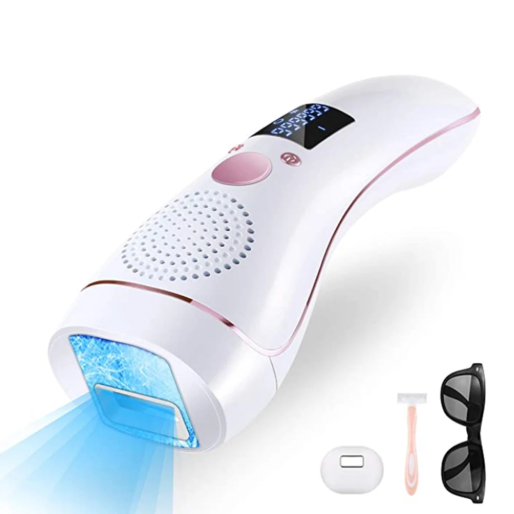 

2021 Hot sale 500,000 flashes ipl hair removal for home use mini ice cool ipl hair removal device lyxc-58