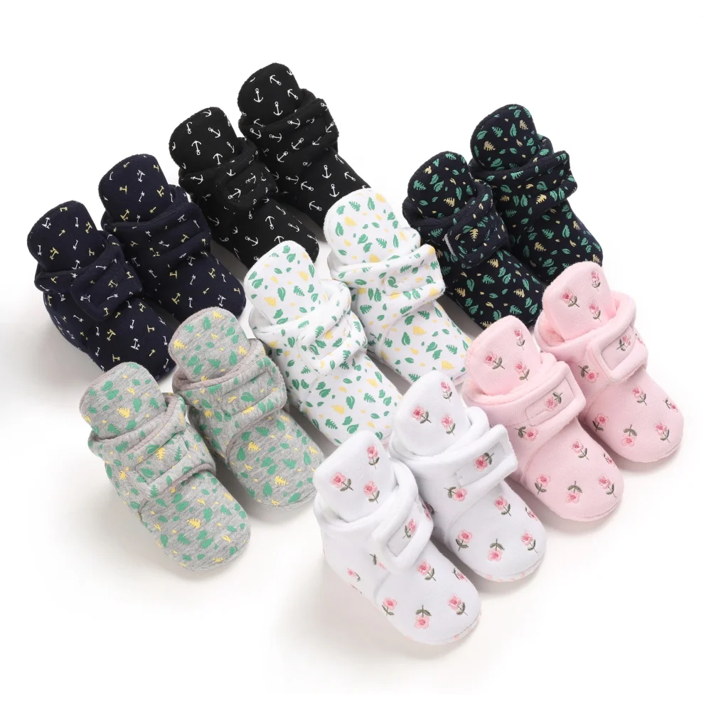 

Winter Warm Soft Prewalker Infant Cotton Snow Toddler Girl Boy Baby Boots