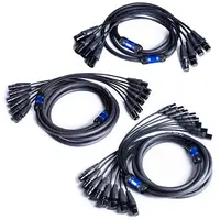 

Wholesaler professional 4/6/8/12/16 channel male to female multicore XLR audio snake cable