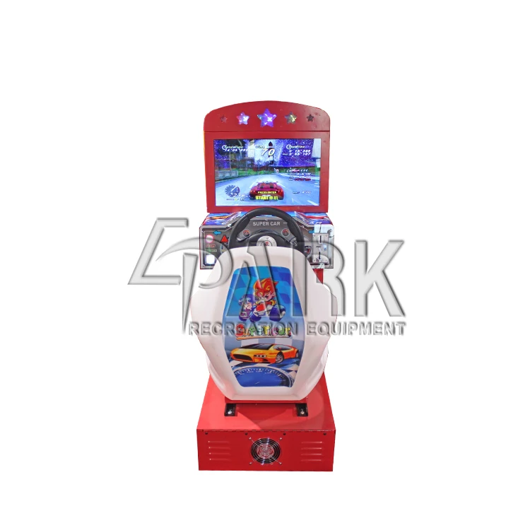 

EPARK 22" HD LCD kids outrun car simulation coin operated arcade car racing game machine video games for sale