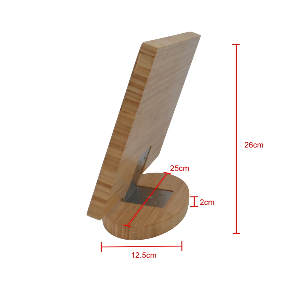 Kitchen Display Stand Bamboo Knife Block Knife Holder