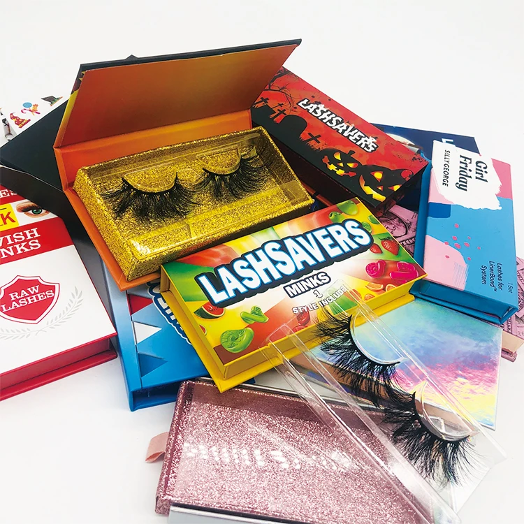 

High Quality Factory Wholesale Best Natural Length Lashes 25mm 3d Mink Eyelashes Vendors, Natural black or colorful