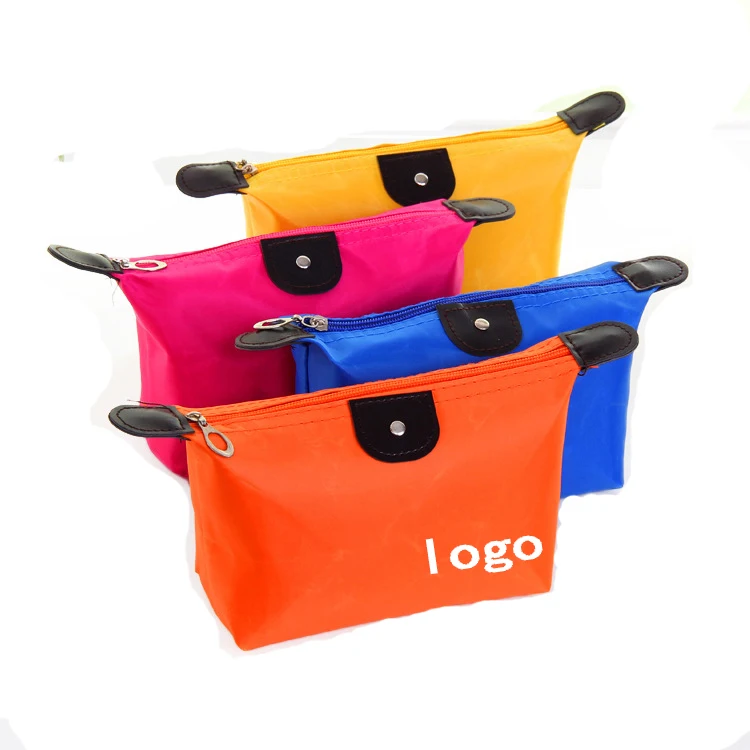 

Manufacturers wholesale OEM 2018 lady Custom makeup bag Prints Logo Cosmetics Bag, Pantone color is welcome