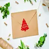 2019 Merry Christmas Holiday Santa Claus Stickers 1.5 Inch Round Total 500 On a Roll