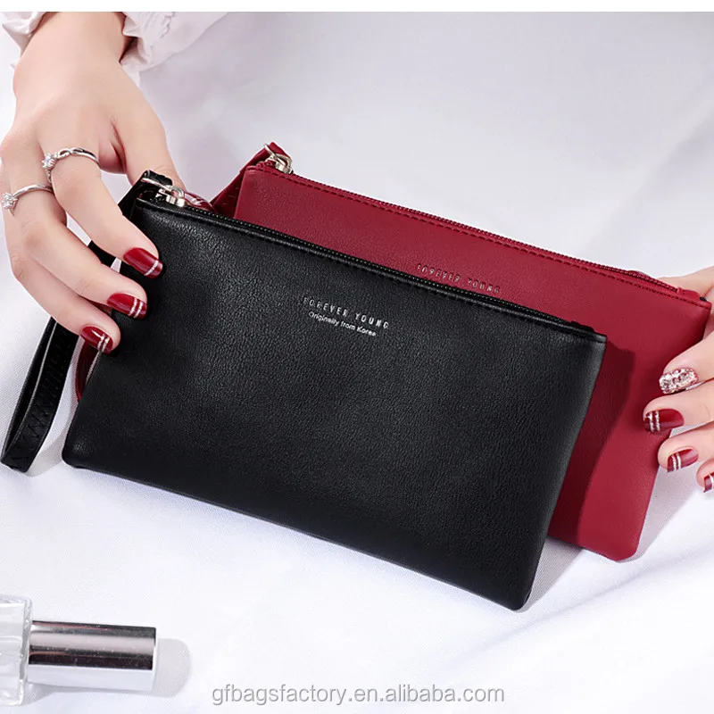 

2021 new Fashion Long Wallet PU Leather Women Wallets clutch Bag Fashion Women's Purse