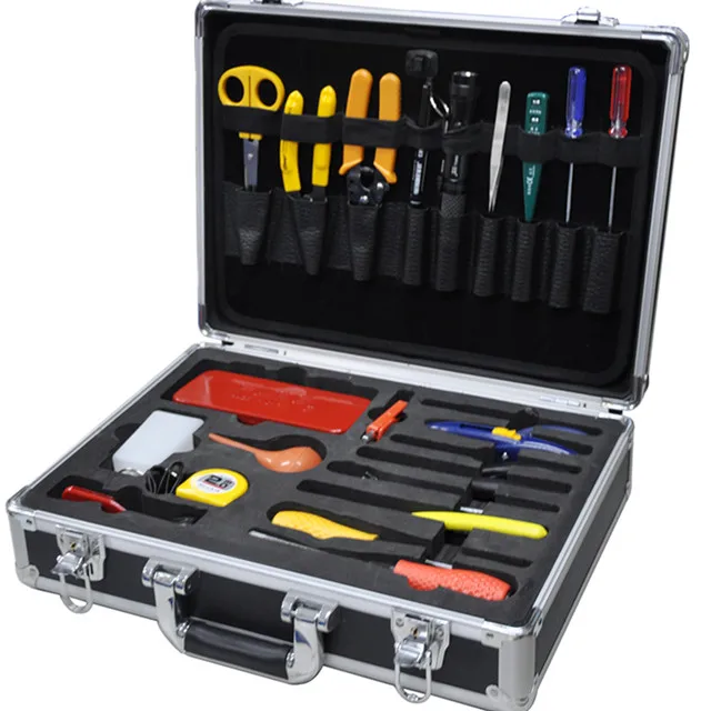 JW5001 network cable installation tools Optical Cable Emergency Tool Kits manufacturing